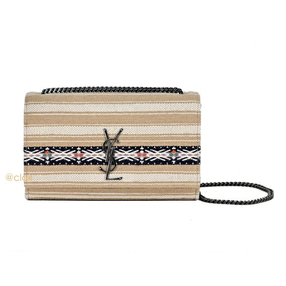 Saint Laurent Handbags - Saint Laurent Monogram Medium Kate Cross Body Bag